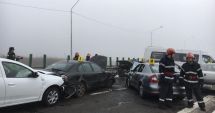 Stire din Eveniment : Carambol pe Autostrada Soarelui. Traficul, îngreunat pe sensul spre Constanța