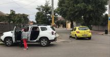 Stire din Eveniment : Galerie foto / ACCIDENT RUTIER la Constanța. Taxi făcut praf