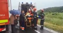 Stire din Eveniment : VIDEO / Plan Roșu de intervenție după un ACCIDENT GRAV! Circulația, blocată complet!