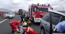 Stire din Eveniment : Accident grav pe Autostrada Soarelui. Un copil de 3 ani a murit