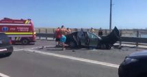 Stire din Eveniment : Accident cu patru victime, pe Podul Agigea. Răniții au ajuns la spital