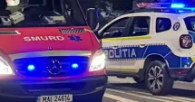 Stire din Eveniment : Pasager rănit, transportat la spital în urma unui accident