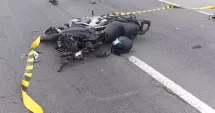Stire din Eveniment : Tragedie pe șosea. Un motociclist de 26 de ani și-a pierdut viața după impactul cu un tramvai
