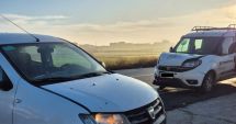 Stire din Eveniment : Accident rutier cu două autoturisme pe varianta Ovidiu