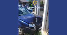 Stire din Eveniment : Beat mort, a intrat cu mașina într-un gard, pe strada Macilor, din Techirghiol