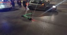 Stire din Eveniment : Accident rutier la Mangalia. O persoană aflată pe trotinetă este în stare de inconștiență