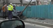 Stire din Eveniment : Accident rutier spectaculos la Eforie