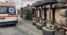 Stire din Politică-Administrație : Camion încărcat cu pietre, răsturnat la Constanţa! Traficul a fost blocat