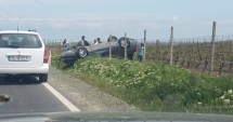 Stire din Eveniment : TRAGEDIE RUTIERĂ LA CONSTANȚA. UN BĂRBAT A MURIT, DUPĂ CE S-A RĂSTURNAT CU MAȘINA