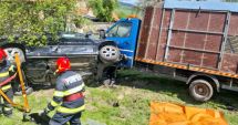 Stire din Eveniment : O persoană a murit și alte patru au fost rănite grav, într-un accident produs pe DN6