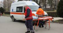 Stire din Eveniment : Accident de muncă pe bulevardul Aurel Vlaicu. Persoană căzută în gol, de la înălțime