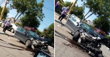 Stire din Eveniment : Mașini făcute praf și victime, într-un GRAV ACCIDENT din KM 5!