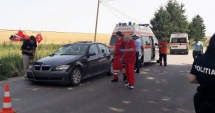 Stire din Eveniment : ACCIDENT RUTIER MORTAL. TREI PERSOANE CARE CIRCULAU CU BICICLETA, SPULBERATE DE UN BMW