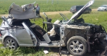 Stire din Eveniment : Elicopterul SMURD, în misiune. Accident rutier la Constanța, soldat cu cinci victime