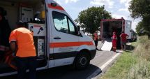 Stire din Eveniment : Carambol cu șase mașini, pentru că a vrut să cumpere pepeni de pe marginea drumului