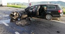Stire din Eveniment : Circulație blocată pe DN 1, după un accident grav