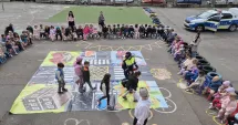 Stire din Eveniment : Activitate educativă pentru siguranța rutieră la Grădinița „Roboțel” din Constanța