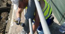 Stire din Politică-Administrație : Administrația a demarat lucrările de vopsire a balustradei de la Cazino