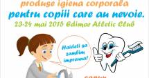 Stire din Sport : Campanie de donare de produse de igienă pentru copiii din două centre de plasament