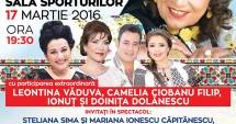 Stire din Cultură-Educație : Maria Ciobanu, în spectacol la Sala Sporturilor Constanța
