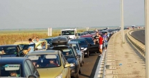 Stire din Eveniment : ȘOFERI, ATENȚIE! Trafic de coșmar în drum spre Constanța