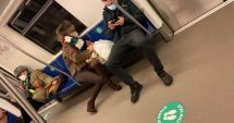 Stire din Actualitate : Femeia care a încercat să împingă oamenii pe șinele de la metrou cu o cruce de lemn, a fost prinsă