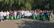 Stire din Politică-Administrație : Tinerii din ALDE Constanța au colectat deșeurile  din Parcul Tăbăcărie