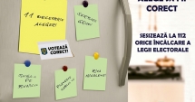 Stire din Eveniment : "Alege să fii corect!", campania derulată de MAI în preajma alegerilor