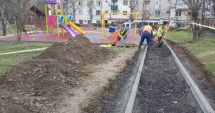 Stire din Social : Alei pietonale la locurile de joacă din Constanța