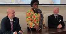 Stire din Cultură-Educație : Universitatea "Andrei Șaguna", VIZITĂ IMPORTANTĂ