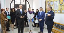 Stire din Cultură-Educație : Ambasadorii Franței  și Germaniei  au vizitat mai  multe licee  din Constanța