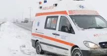 Stire din Eveniment : O femeie a născut acasă în mijlocul viscolului. Salvarea a venit în ultimul moment