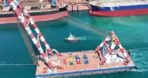 Stire din Economie : Midia Marine Terminal anunță intrarea în portul Midia a macaralei Anadolu și a navei Ataman