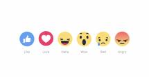 Stire din Tehnologie : Facebook a introdus opțiunea "reacții"