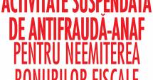 Stire din Economie : Antifrauda sigilează  afacerile evazioniștilor
