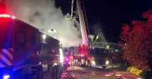 Stire din Eveniment : Emisiile provocate de incendiul din Portul Murfatlar, monitorizate de APM