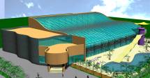 Stire din Social : Aqua park-ul acoperit de la Năvodari devine realitate. Au început lucrările