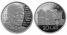 Stire din Economie : Monedă din argint dedicată poetului Tudor Arghezi