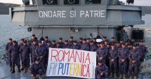 România, fii puternică! Mesaj al marinarilor militari, din Marea Mediterană
