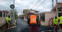 Stire din Social : Acțiuni de asfaltare pe aleea Vâscului, din Constanța