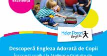 Ateliere gratuite de limba engleză pentru copii