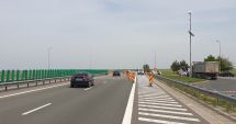 Stire din Social : Circulație deviată pe Autostrada Soarelui. Se toarnă asfalt