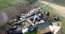 Stire din Eveniment : Gunoaie aruncate pe malul Canalului Poarta Albă - Midia. Clubul NUBA, vinovat?