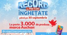 Stire din Social : Auchan România îngheață prețurile la peste 3.000 de produse! Plus, bonus de 5% la achiziția lor
