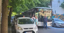 Stire din Social : Șase autobuze CT Bus au rămas blocate pe Răscoalei, în timp ce traficul din oraș este sufocat