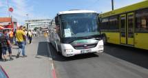 Stire din Social : RATC. Autobuzul electric circulă, astăzi, pe linia lui 100