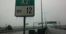 Autostrada A2, închisă în continuare. Ploaia înghețată face imposibilă deplasarea mașinilor