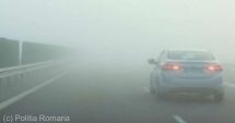 Stire din Actualitate : Atenție, șoferi! Vizibilitate redusă sub 50 de metri din cauza ceții