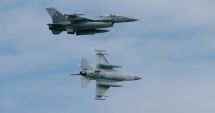 Stire din Eveniment : Rușii au atacat cu drone punctul de trecere al frontierei de la Isaccea. MApN a ridicat două F-16 în aer