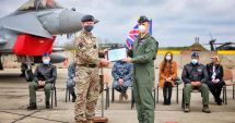 Stire din Eveniment : Detașamentul britanic a preluat frâiele Poliției Aeriene la Mihail Kogălniceanu